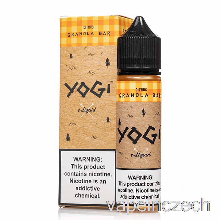 Citrusová Granola Tyčinka - E-liquid Yogi - 60 Ml 6mg Vape Bez Nikotinu